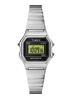 Buy Timex Resin Digital Women's Watch With Silver Stainless Steel TW2T48200 in UAE