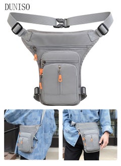 اشتري Multifunction Drop Leg Bag For Men and Women Panel Utility Waist Bag Shoulder Bag Crossbody Bag For Cycling Hiking Travelling Pouch Pack Waistpack For Outdoor Sports في الامارات