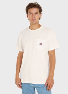 Buy Patch Pocket Crew Neck T-Shirt in UAE