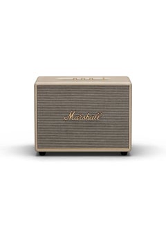 Buy Woburn III 120W Premium Home Wireless Speaker with Bluetooth 5.2 and Multiple Inputs - Enjoy signature Marshall sound| Cream in UAE