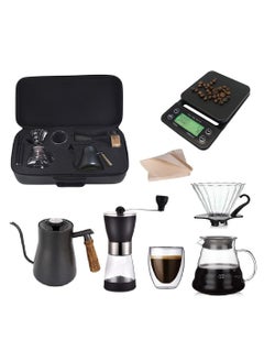 اشتري Drip Coffee Maker Set with Portable Bag Coffee Kettle with Thermometer في الامارات