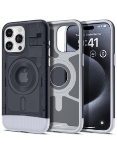 Buy Classic AC1 MagFit for Apple iPhone 15 Pro case cover MagSafe compatible - Graphite in Saudi Arabia