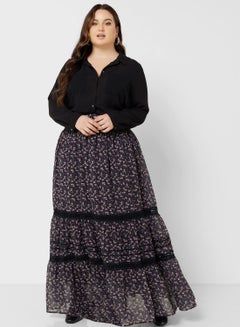 Buy Tiered A-Line Skirt in Saudi Arabia