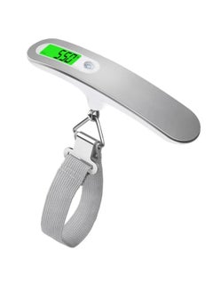 Buy Digital Luggage Scale with LCD Display Silver in UAE