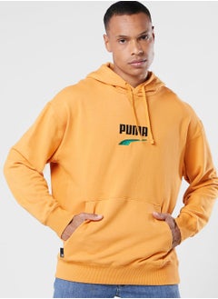 Buy Downtown Logo Hoodie in UAE