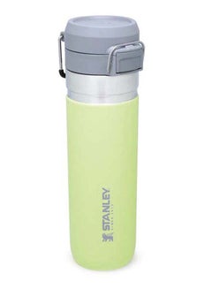 Buy Quick Flip Water Bottle .71L / 24OZ Citron – Leakproof | Stainless Steel Water Bottle | Push Button Locking Lid | BPA FREE | Cup Holder Compatible | Dishwasher safe | Lifetime Warranty in UAE