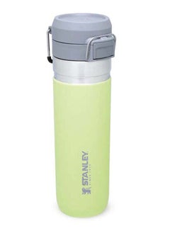 Buy Quick Flip Water Bottle .71L / 24OZ Citron – Leakproof | Stainless Steel Water Bottle | Push Button Locking Lid | BPA FREE | Cup Holder Compatible | Dishwasher safe | Lifetime Warranty in UAE