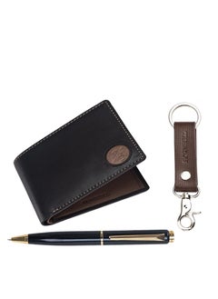 Buy Mens Leather Wallet | Black in UAE