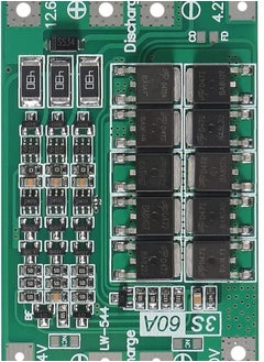 اشتري لوحة شحن وحماية بطارية ليثيوم أيون 3S 60A 12.6V 18650 مع توازن الشحن لوحدة محرك الحفر (3S 60A) في مصر