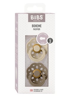 اشتري BIBS Pacifier Boheme Round Pack of 2 في مصر