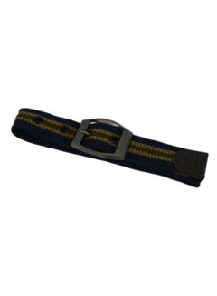 Buy Dark Multicolor Fabric Belt Belt For Men  Men’S Fashion Accessory For Casual Outing  Fabric Belt With Metal Buckle in UAE