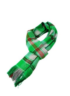 Buy Green Christmas scarf 130*19cm in Egypt