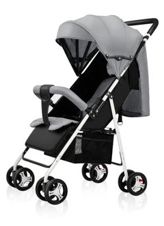 Buy Foldable And Lightweight Toddler Travel Baby Stroller With Storage Basket in Saudi Arabia