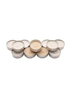 اشتري Sweet Vanilla Natural Scented Wax In A Metal Cup  12 Pieces في مصر