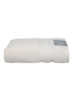 Buy Lucaluca Luxurious Cotton Highly Absorbent Bath Towel Light Beige 70 x 140 cm in Saudi Arabia