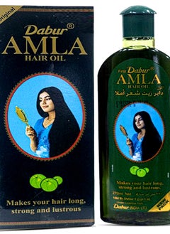 Buy Dabur Amla Hair Oil With Pure Amla Natural Extracts - 270 ml in Egypt