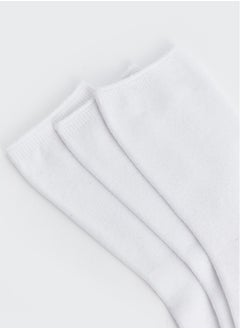 اشتري Female Plain Socks 3-Pack في مصر