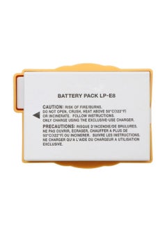 Buy Lp e8 battery compatible with canon cameras in Saudi Arabia