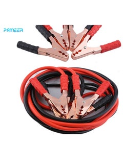 Buy Car Jumper Cables Heavy Duty Booster Cables 3 Meters long for Car Battery Charging during Emergency with a Carrying Bag and Booster Cable Compatible with All type of Vehicles in UAE