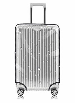 اشتري Transparent Pvc Suitcase Cover 24 28 30 Inch Suitable For Wheeled Suitcases, No Need To Remove The في الامارات