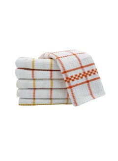 اشتري Premium Kitchen Towels ,Honeycomb Pattern Pack Of 6 (46 x 72 CM )… في الامارات