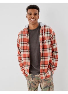 Buy AE Super Soft Hooded Flannel in UAE