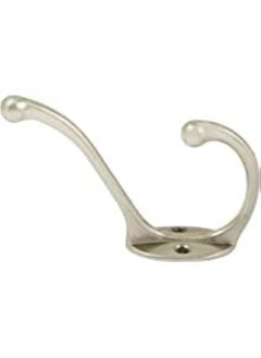 Buy 10 Pieces Hat And Coat Hook Heavy Duty Robe Hook Coat And Hat Hook With Round Base Stainless Steel in UAE