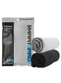 Buy Cooling Towel, Cool And Dry Towel In Summer, Suitable For Bicycle, Yoga, Running, Fitness Enthusiasts 30x100cm in Saudi Arabia