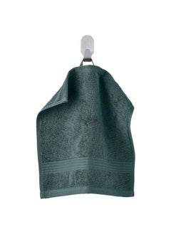 Buy Washcloth, Grey-Turquoise, 30X30 Cm in Saudi Arabia