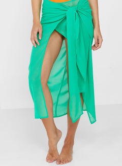 Buy Knot Front Beach Skirt in Saudi Arabia