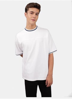 Buy AE Oversized Ringer Pique T-Shirt in Egypt