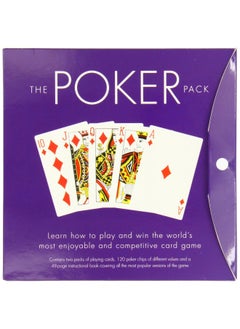 اشتري Welbeck Publishing The Poker Pack: Learn How to Pit Your Wits Against the Professionals of Poker, the World' S Most Challenging Card Game في الامارات