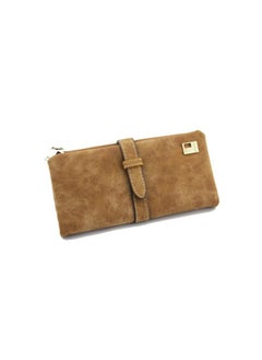 Buy Women's wallet with large capacity, with one zipper, elegant design, excellent quality - imported in Egypt