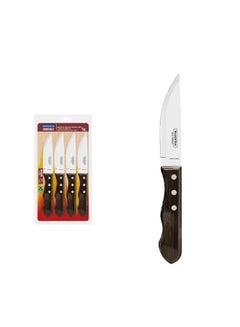 Buy Tramontina 4 Piece Jumbo Knives Set - Stainless Steel Professional Sharp Chef Knives With Plywood Handles. in UAE
