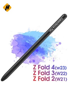 اشتري أضعاف 3 قلم طية إصدار قلم القلم ل Samsung Electronics Galaxy Z Fold 3 5g Totch Stylus Pen (Black) في السعودية