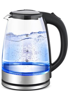 Buy Transparent glass large capacity hot water kettle in Saudi Arabia