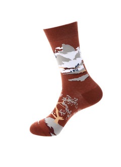 Buy Unisex Absorb Sweat and Deodorize Socks 3 Pairs High Quality Socks One Size Fits All in Saudi Arabia