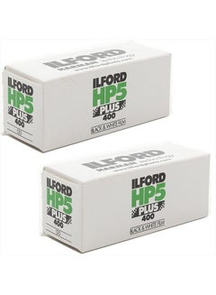 Buy HP5 Plus Black and White Negative Film ISO 400 (120 Roll Film) 2-Pack in UAE