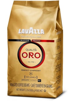 اشتري Lavazza Qualitã Oro Whole Bean Blend, Medium Roast, 2.2 Pound (Pack Of 1) ,100% Arabica, Central America And African Highland Origins, Fruity And Aromatic في الامارات