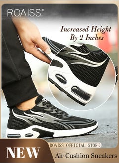 Buy New Men Lace up Front Colorblock Sneakers Sport Outdoor Canvas Skate Shoes INS Trendy Casual Lightweight Comfy Men's Walking Shoes for Young Men Teenagers Spring and Summer in Saudi Arabia