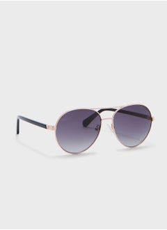 Buy Gradient Round Sunglasses in UAE