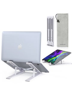 Buy Laptop Stand, Portable Adjustable Tablet Computer Stand,Aluminum Alloy Folding Laptop Stand Compatible MacBook Air Pro,HP,Lenovo More 8-17.3’’ Laptops in Egypt