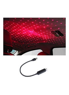 Buy Decorative Lamp - Adjustable Usb Car Interior Decorative Light Mini Led Car Roof in Egypt