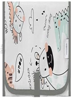 Buy Mamas Gift Animals Print Travel Changing Mat, White in Egypt