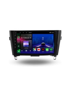 اشتري Android Car Stereo for NISSAN X-Trail, Qashqai, Rogue 2014 2015 2016 2017 2018 4GB RAM 64GB ROM 10 Inch Support Apple Carplay, MirrorLink WiFi BT, IPS Touch Screen with AHD Camera Included في الامارات