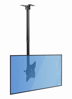 Buy NEW Ceiling TV Mount For 40 42 43 50 55 60 65 70 Inch Flat Panel Televisions, Articulating Hanging Swivel TV Pole Bracket Adjustable Height 50KG Capacity in Saudi Arabia