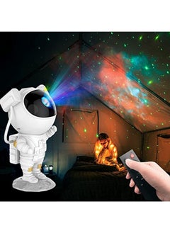 اشتري Kids Galaxy Star Led Projector Night Light with Timer Remote Control and 360°Adjustable Design Nebula Galaxy Projector for Children Adults Baby Bedroom Car Party Decoration and Game Rooms (Astronaut) في الامارات