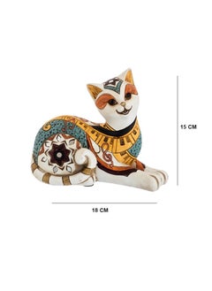 Buy A beautiful and elegant little cat decorative figurine in Saudi Arabia