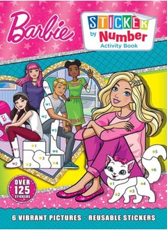 Buy BARBIE STICKER BY NUMBER ACTIVITY BOOK in Egypt