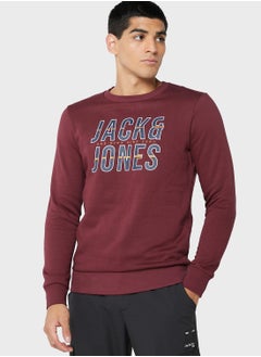 Buy Logo Print Sweatshirt in UAE